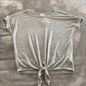 Grey knit T-Shirt